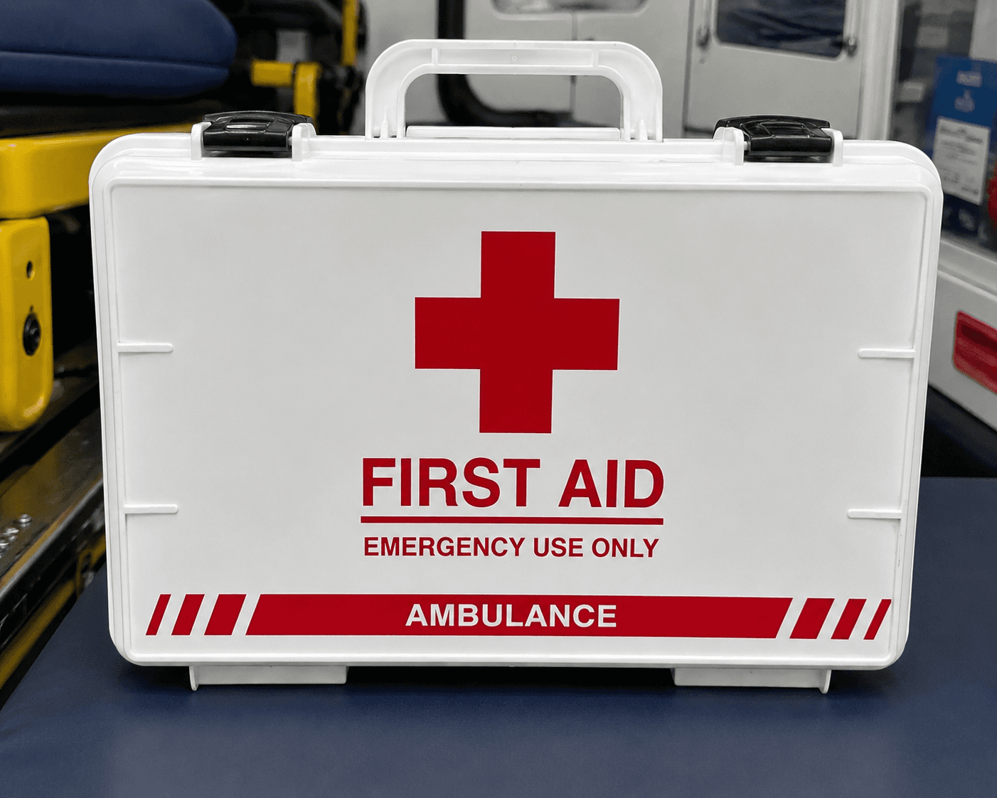 Brand new first aid box
